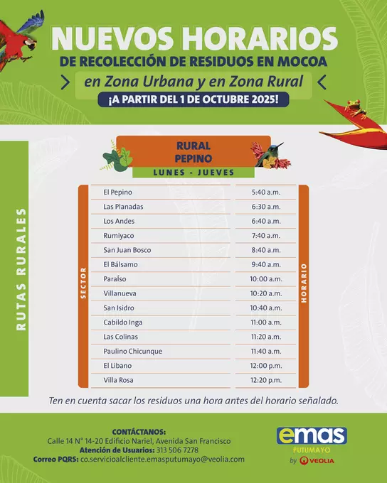 Recoleccion Putumayo