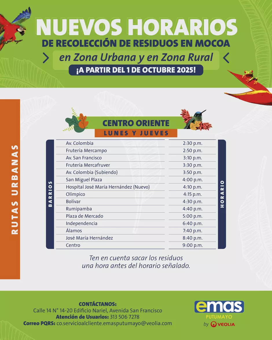 Recoleccion Putumayo