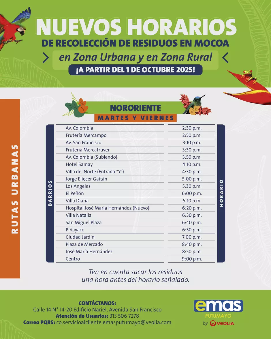 Recoleccion Putumayo