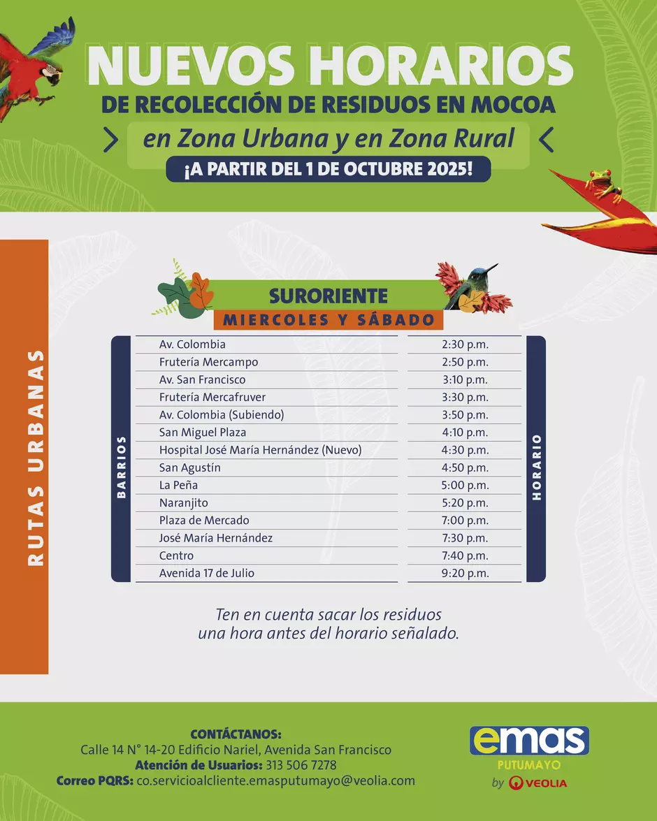 Recoleccion Putumayo